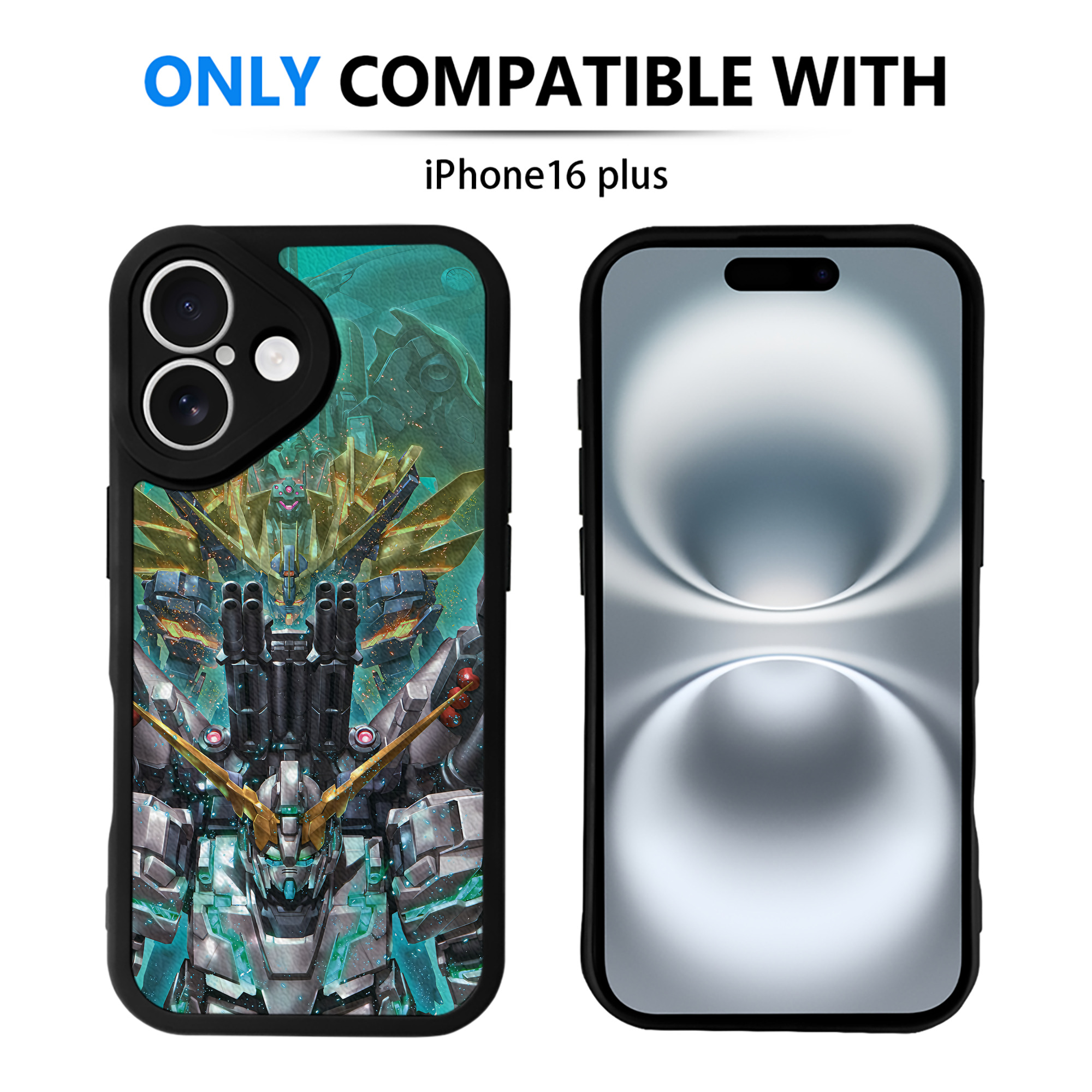 （画像用） 機動戦士ガンダム Mobile Suit Gundam 【iPhone 16シリーズ対応】シリコンスマホケース（レザー調） 材質：シリコン